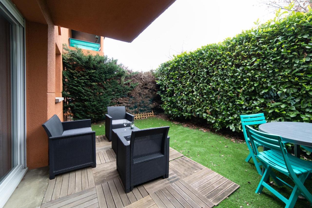 My Cozy Flat Blagnac - T2 - Free Parking - Terrasse - Jardin 아파트 외부 사진